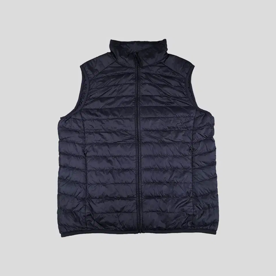 Uniqlo Deep Navy Duck Duck Down Lightweight Lightweight High Neck Padded Vest Padded Vest