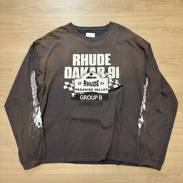 XL) rhude 루드 롱슬리브