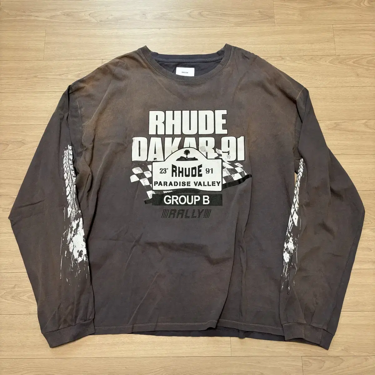 XL) rhude 루드 롱슬리브