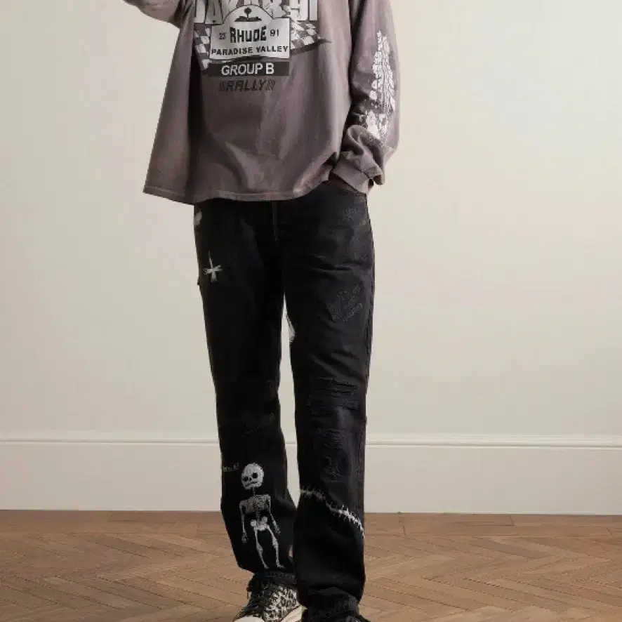 XL) rhude 루드 롱슬리브