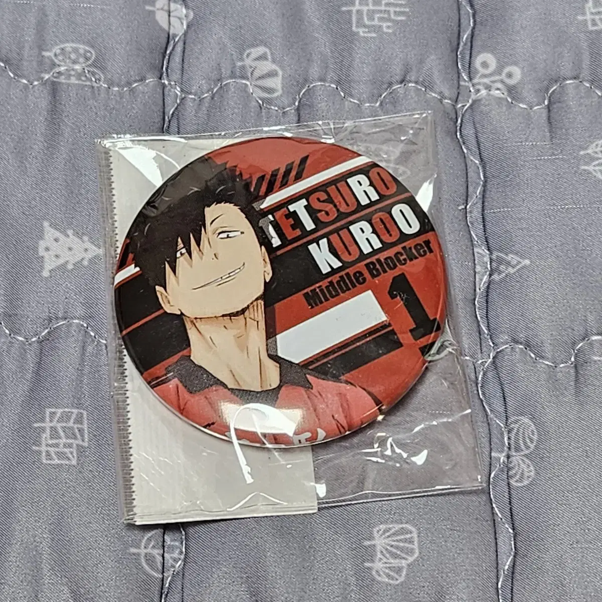 Haikyuu Kuroo unofficial goods Badge