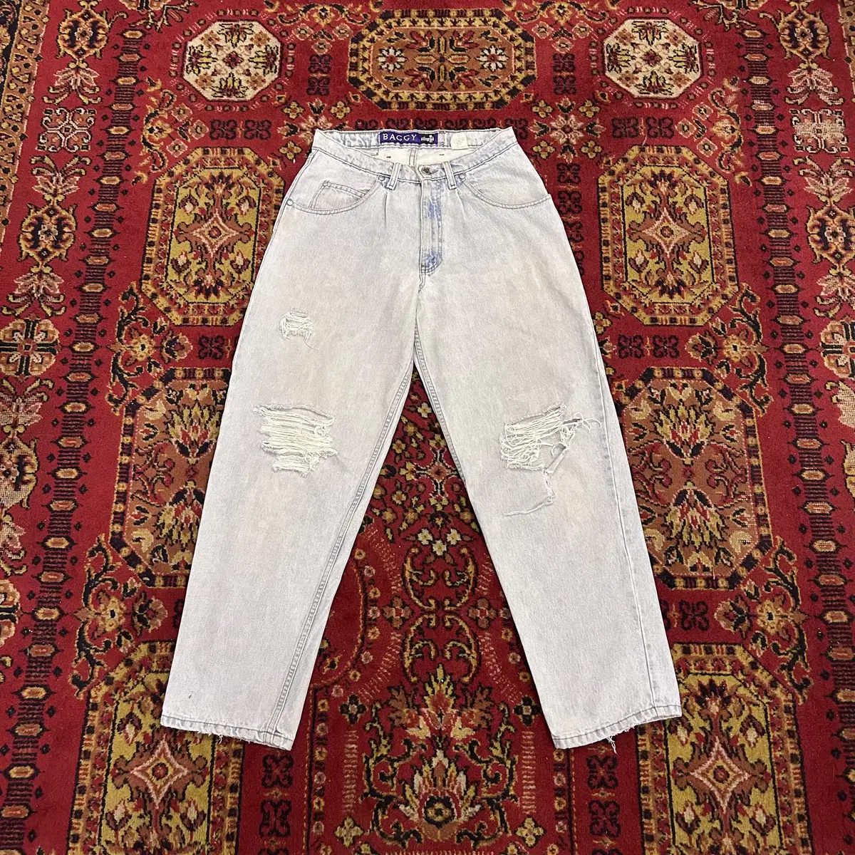 90s USA Vintage Levi's Silver Tab Baggy Fit Denim Pants Jeans