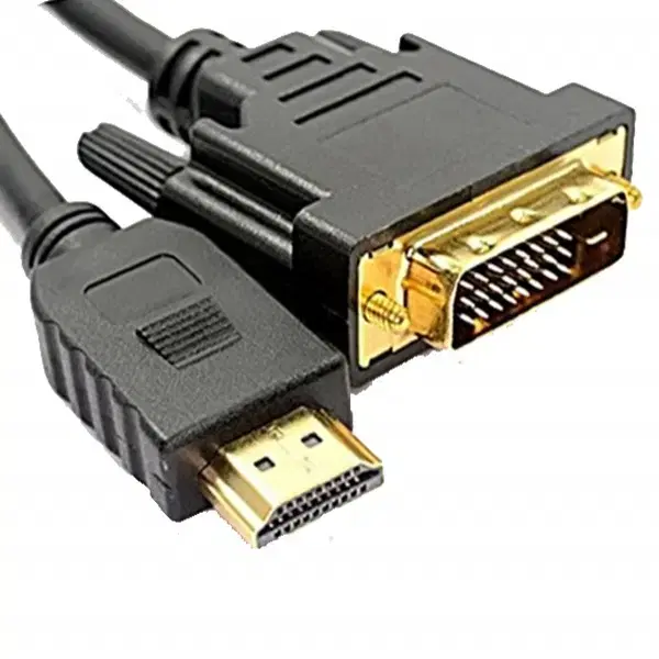 HDMI to DVI 듀얼 모니터 변환 케이블 (5m)