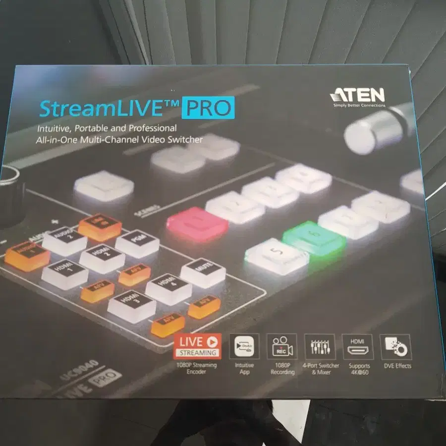 에이텐 Aten UC9040 streamLIVE PRO 올인원 AV 믹서