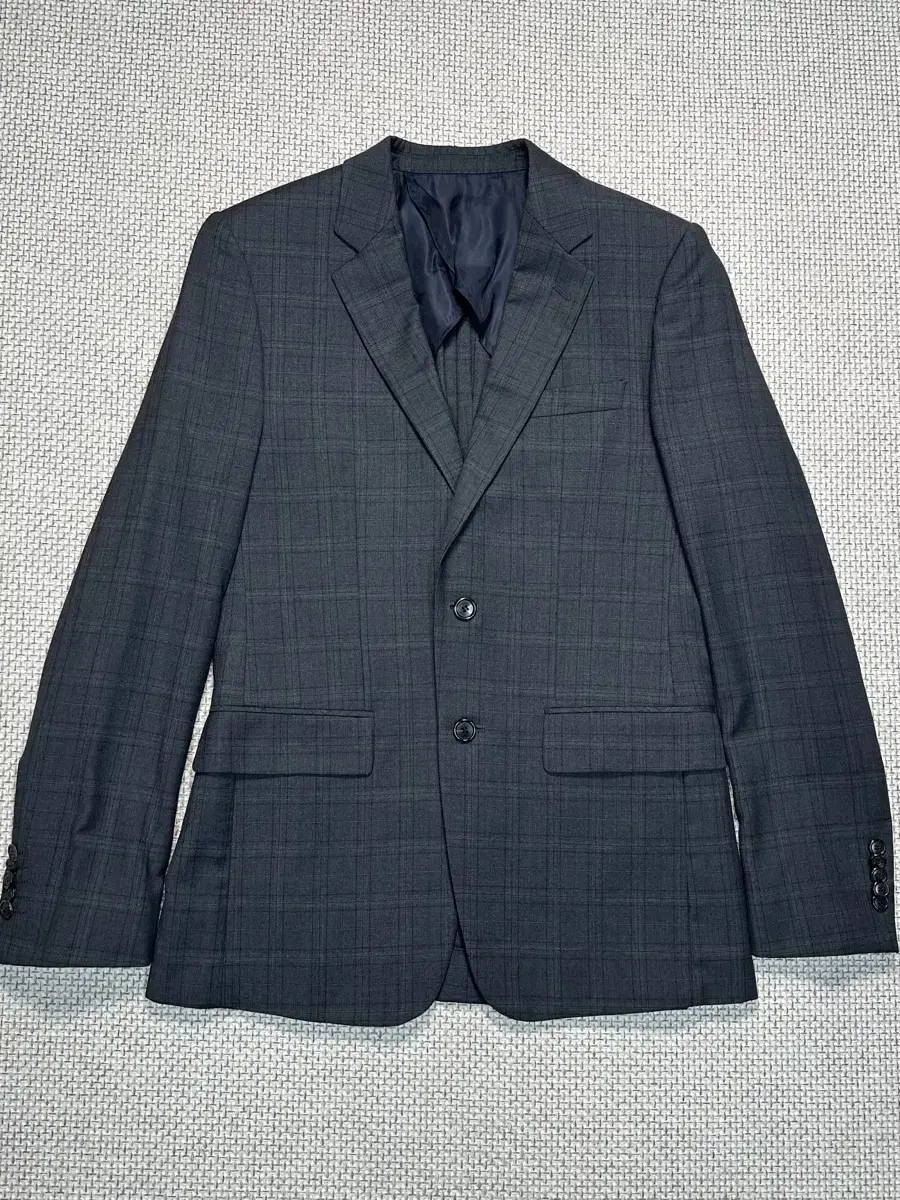 Solid Homme Men's Check Jacket Genuine