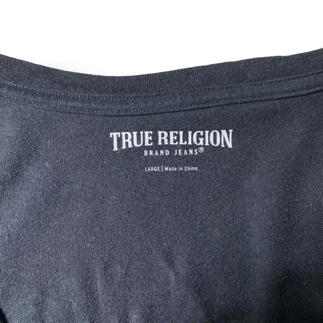 [L] True Religion 트루릴리전 y2k 우먼스 반팔티