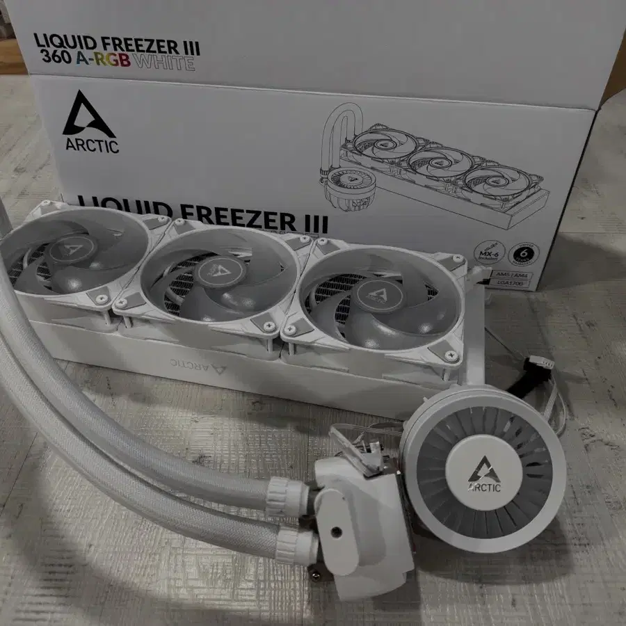 Arctic Liquid Freezer III Argb White360