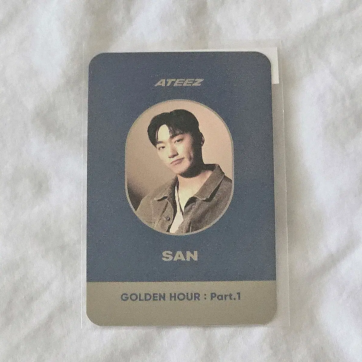 ateez pop up san photocard photocard ld