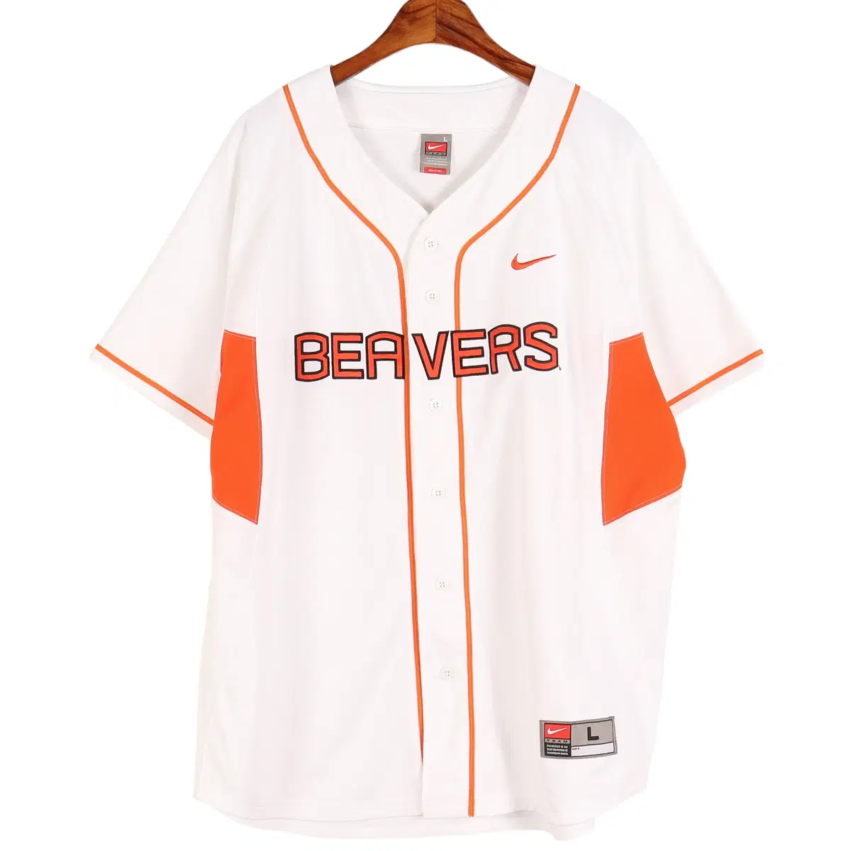 L 나이키(NIKE) BEAVERS 베이스볼 져지