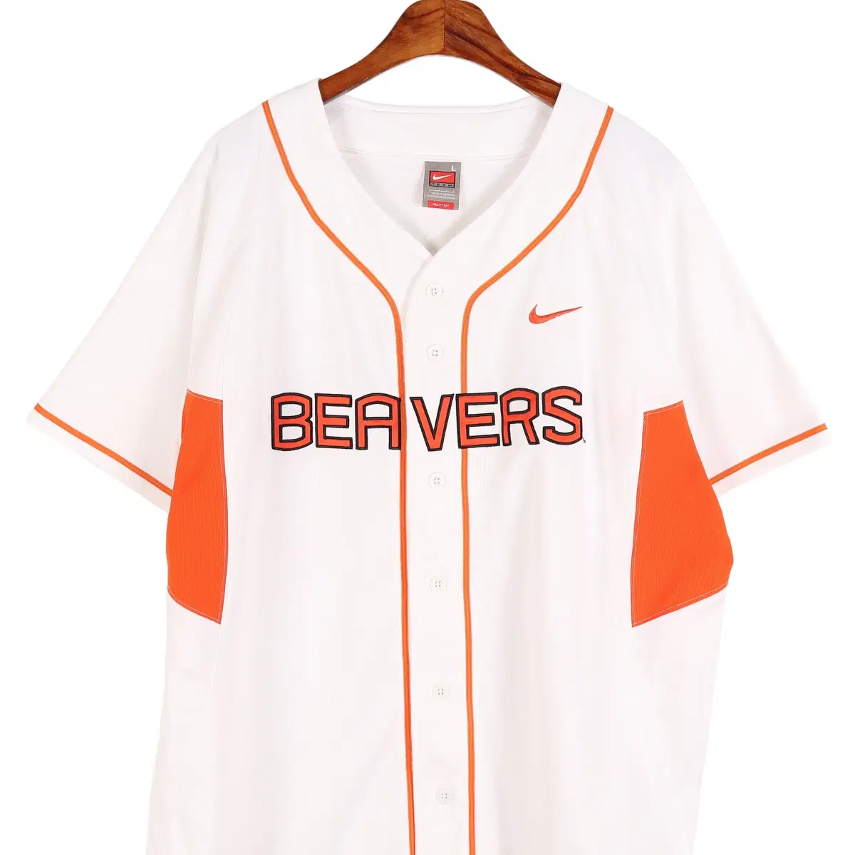 L 나이키(NIKE) BEAVERS 베이스볼 져지