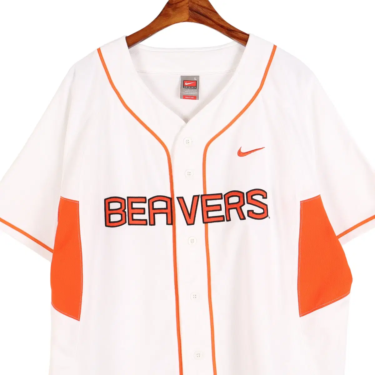 L 나이키(NIKE) BEAVERS 베이스볼 져지