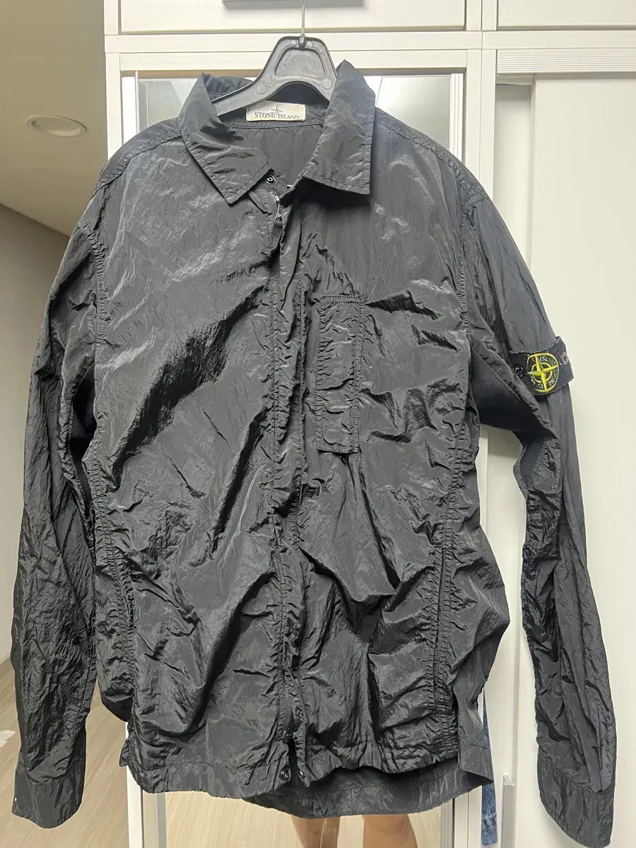 18ss Stone Island Nylon and Metal Overjacket