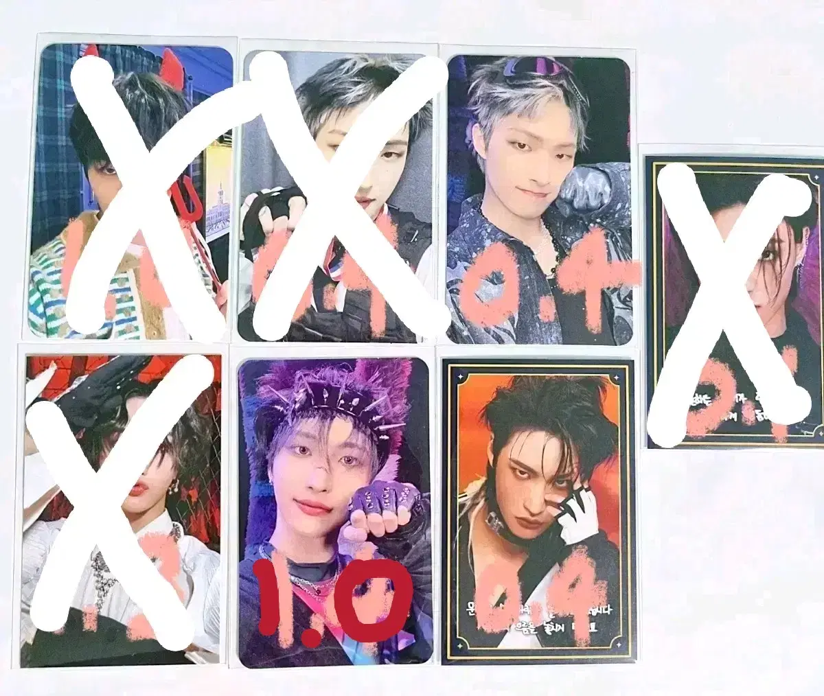 에이티즈 포카 양도 ateez pc sell / 성화민기우영종호여상