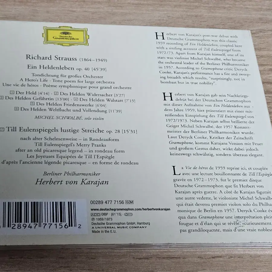 Richard Strauss: Ein Heldenleben Op.40 -