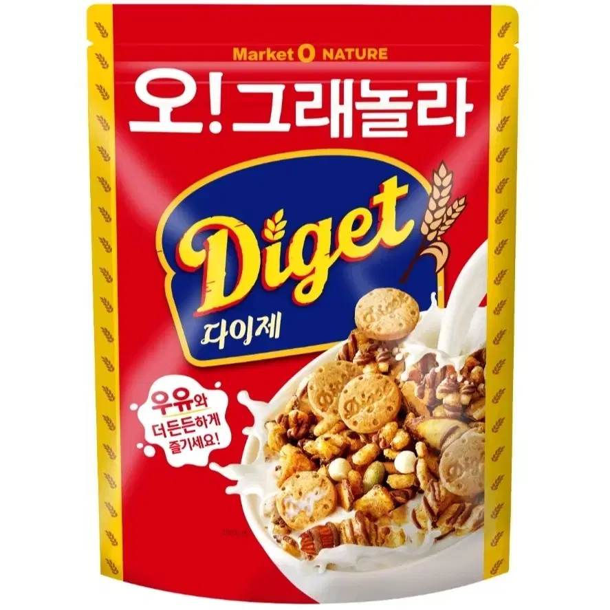 [무료배송] 마켓오 오그래놀라 다이제 시리얼 300g