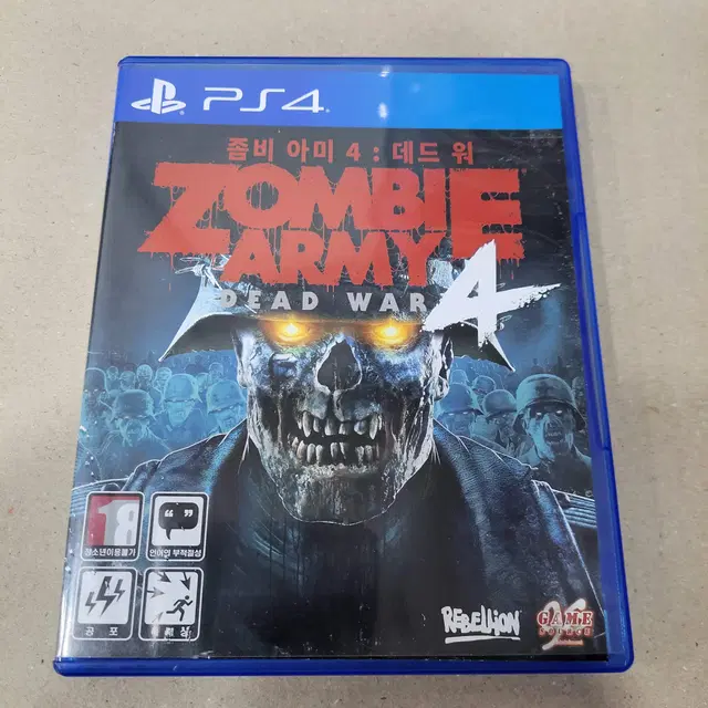 [중고] PS4 좀비아미4데드워/한글/FPS/DEADWAR/ZOMBIE