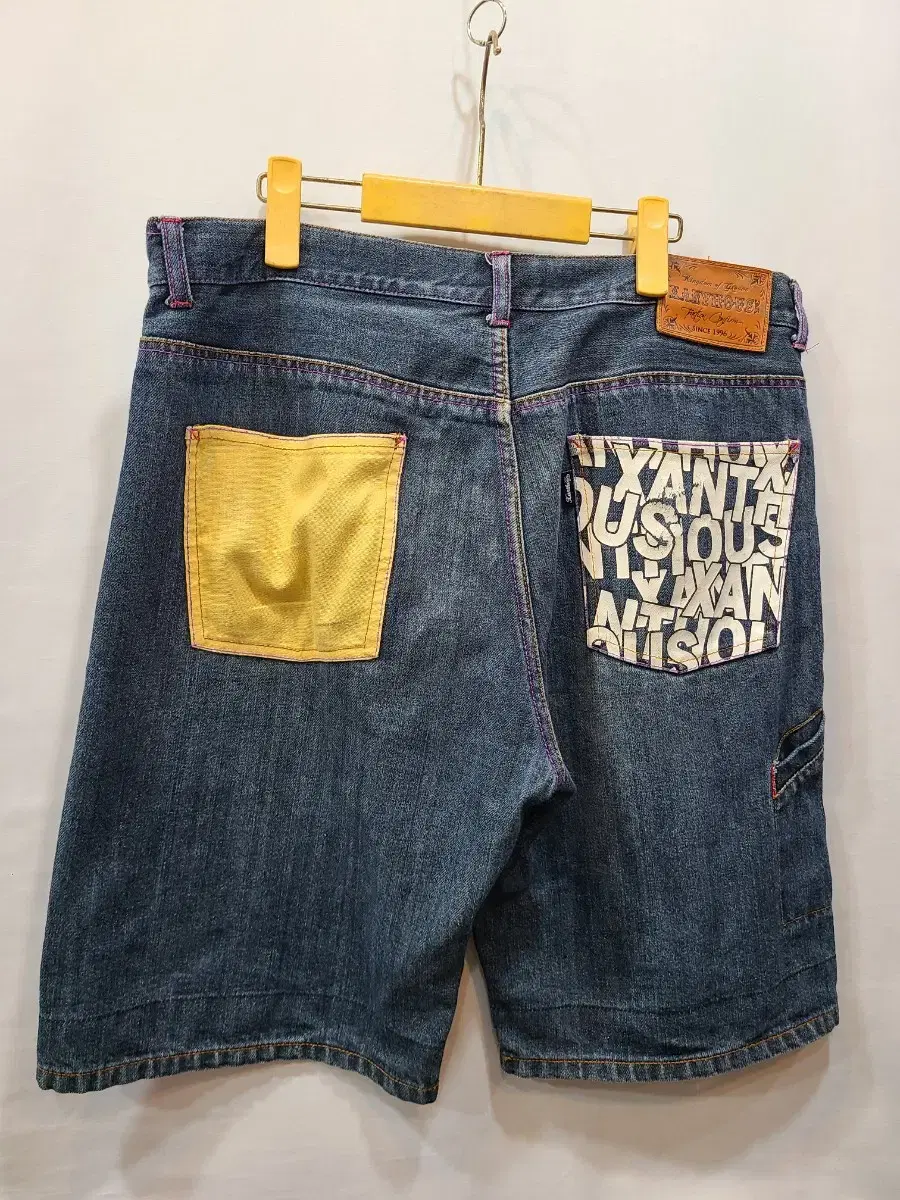 Japanese Imported Kanthous Bermuda Denim Pants Big Size 36-37