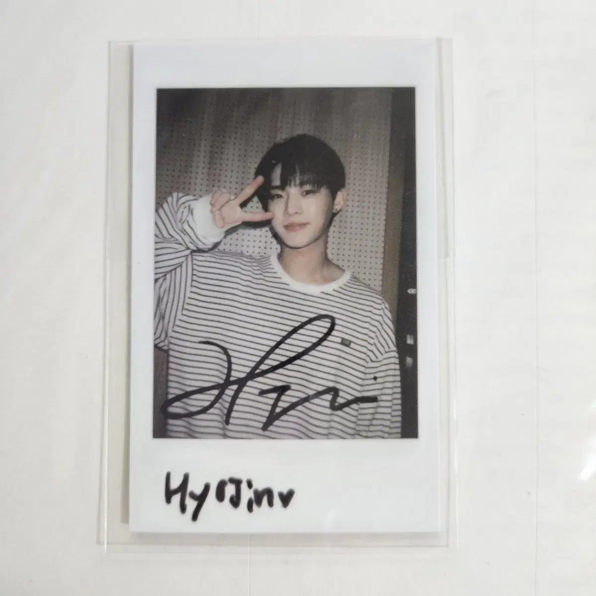 ONF hyojin Goddess River OST polaroid Photo Card