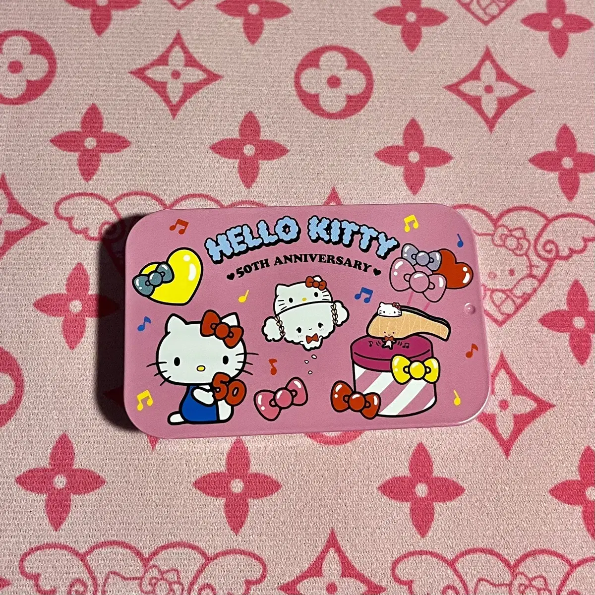 Hello Kitty 50th Anniversary Random Tin Case