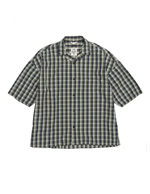 나나미카 Open Collar Wind H/S Shirt