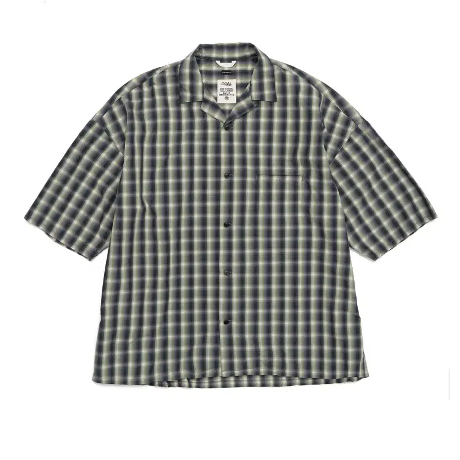 나나미카 Open Collar Wind H/S Shirt