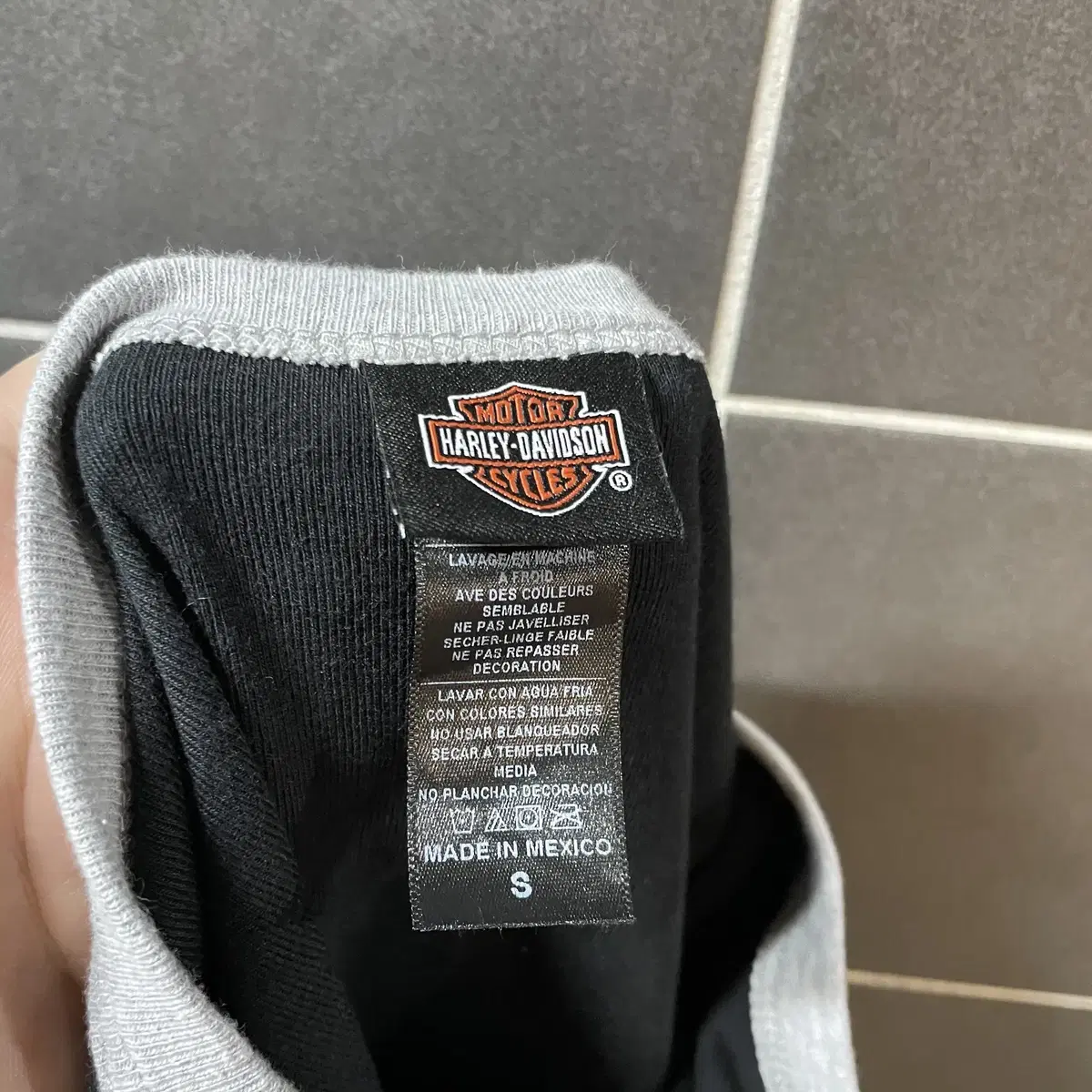 Harley Davidson [M] 할리데이비슨 풀 프린팅 링거티셔츠