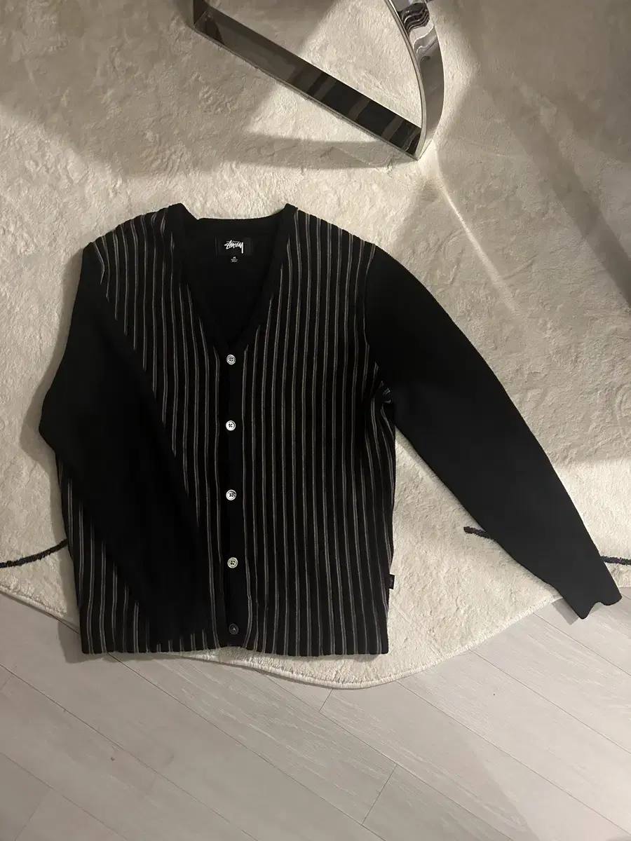 Stussy Stripe Cardigan (M)