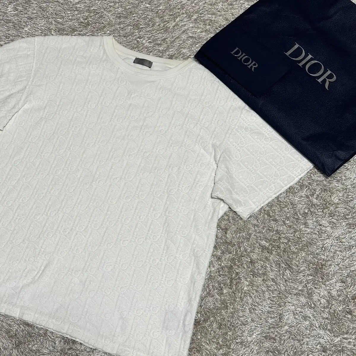 [rio] Dior Oblique Terry Short Sleeve