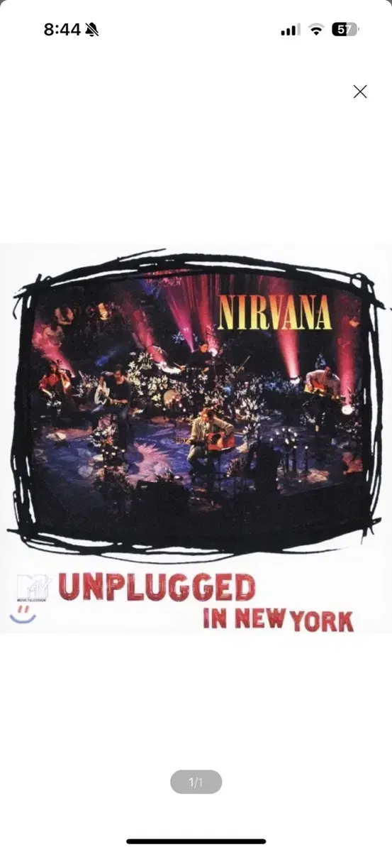 LP) Nirvana (너바나) - MTV Unplugged In New