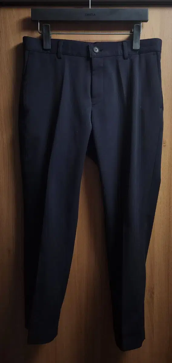 Crop Slacks Navy M