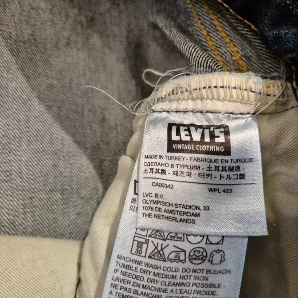 34>LEVIS LVC 1966 501xx