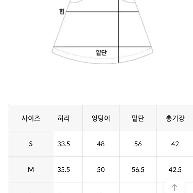 데일리쥬 뮤니 핀턱 스커트 블랙 s