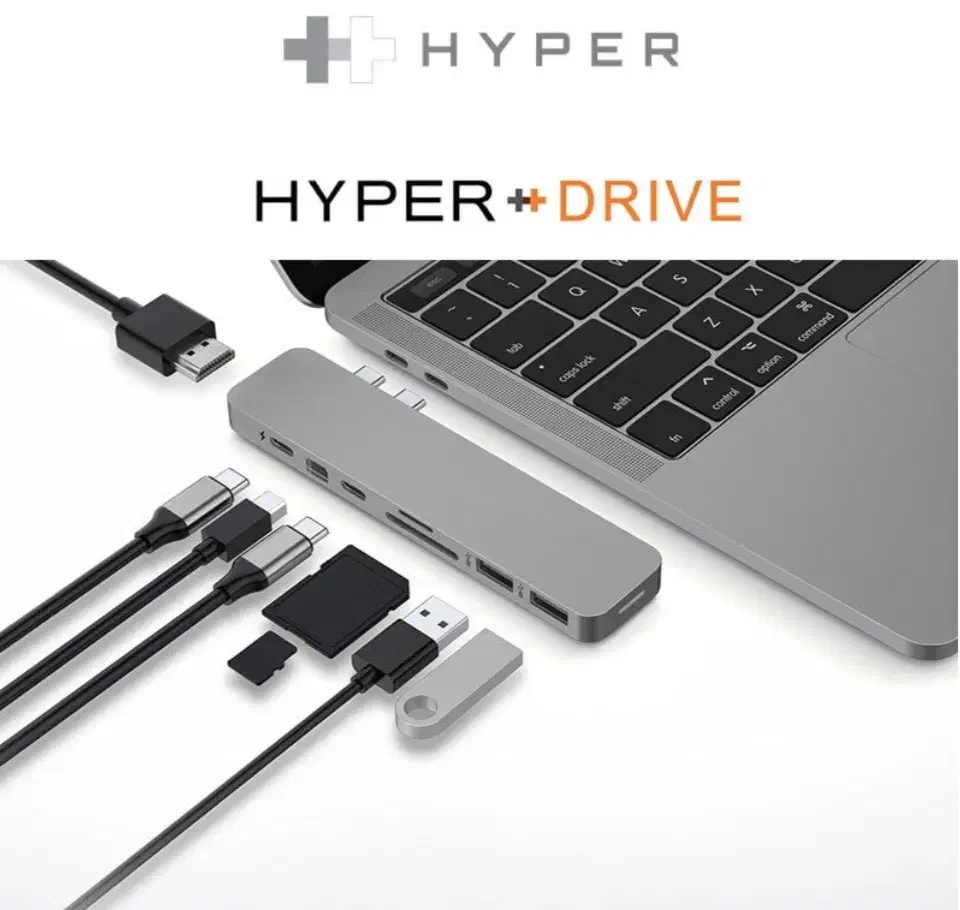 하이퍼드라이브 pro8-in-2 usb-c 허브gn28d