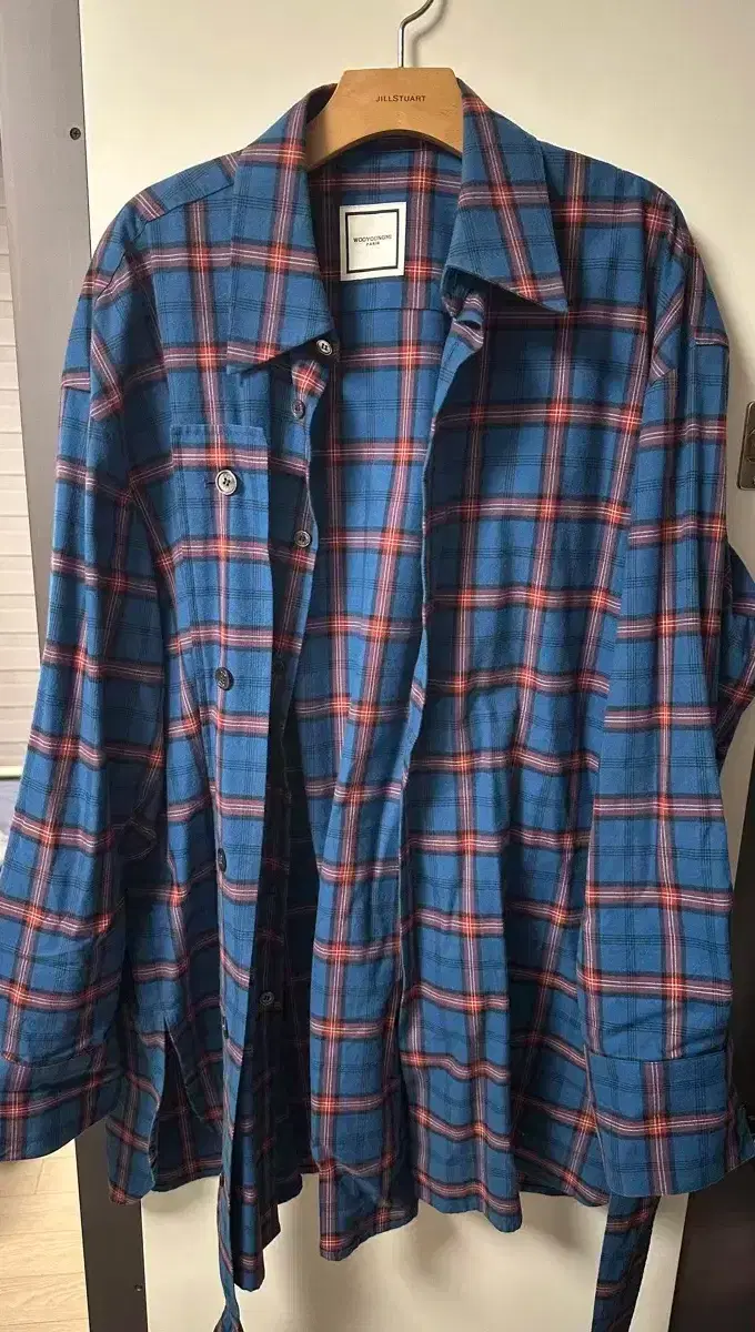 wooyoung mi 19ss checked shirt [46]