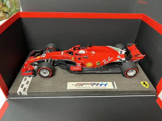 BBR Ferrari F1 2018 SF71H 1:18 다이캐스트