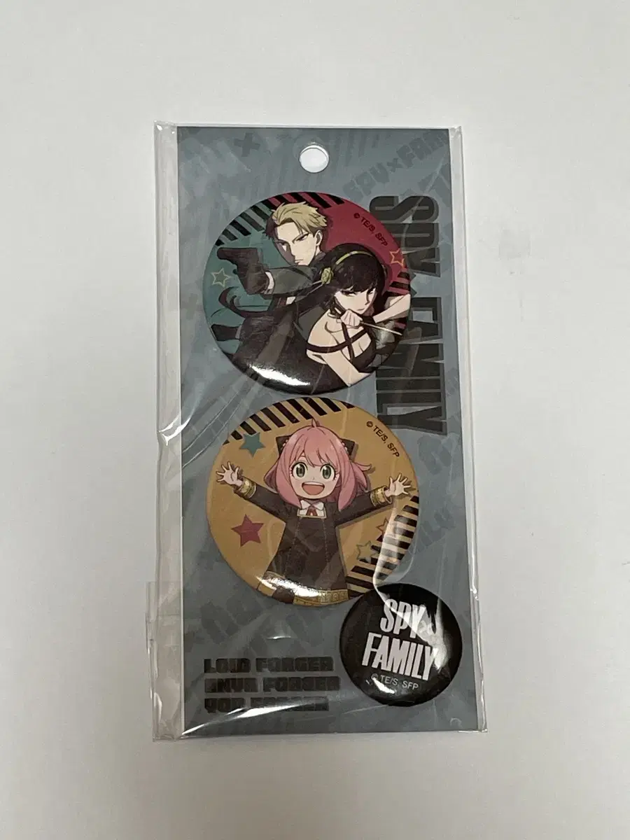 (unsealed) SPY FAMILY Can Badge Set