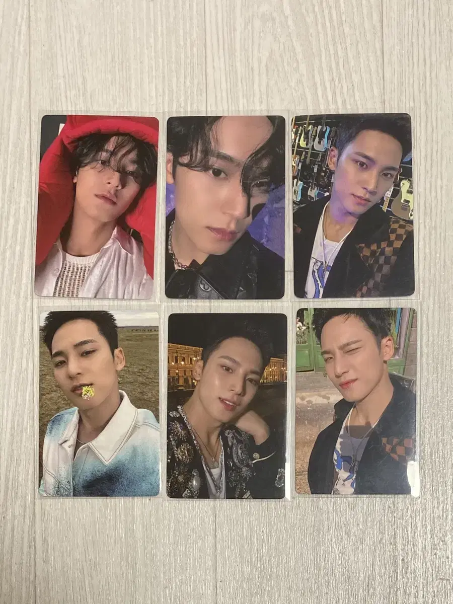 seventeen mingyu yizhiyu photocard bulk wts