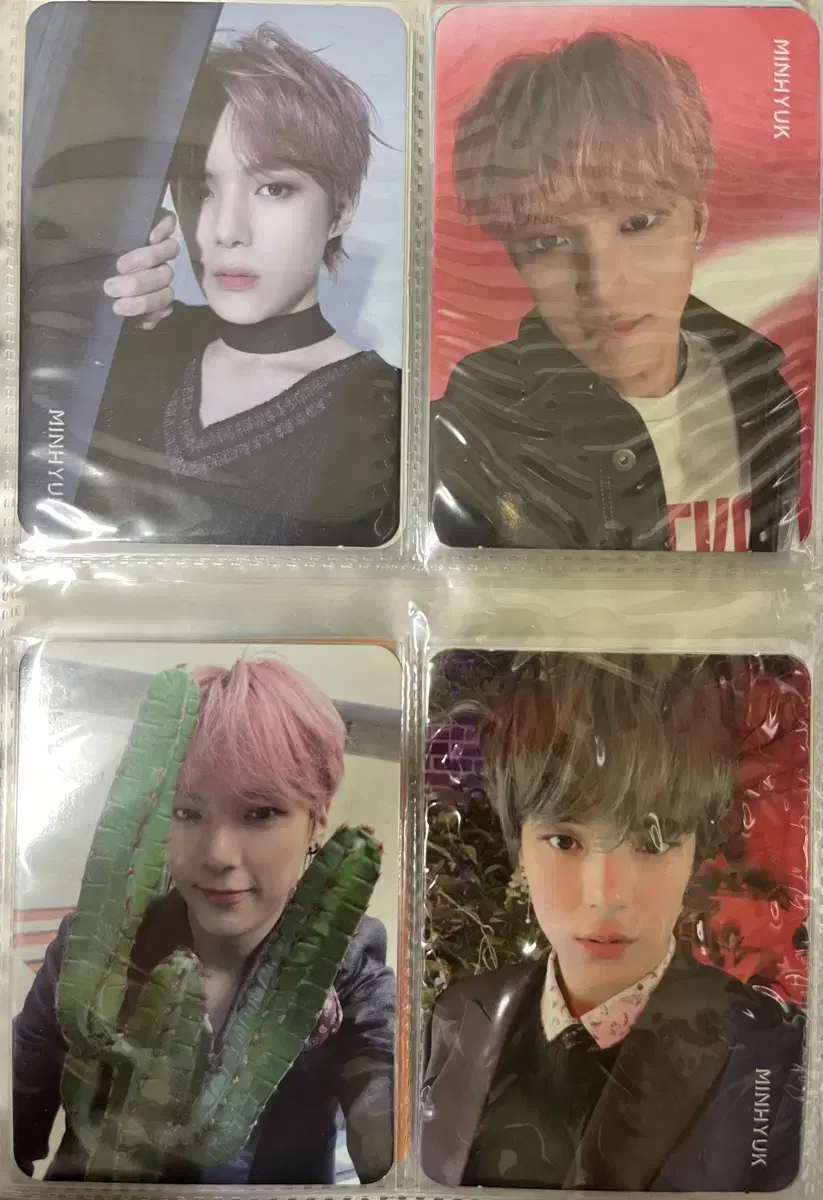 Monstax monsta x minhyuk photocard sell Paytalove Shoppop Norimikon etc.