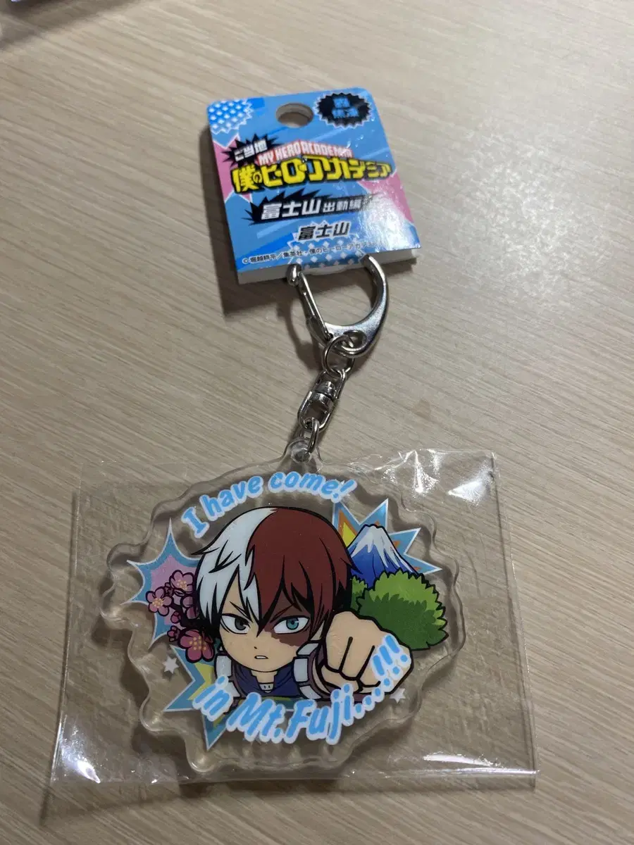 My Hero Academia Hiroaka Shoto Tokyo Limited keyring Strap