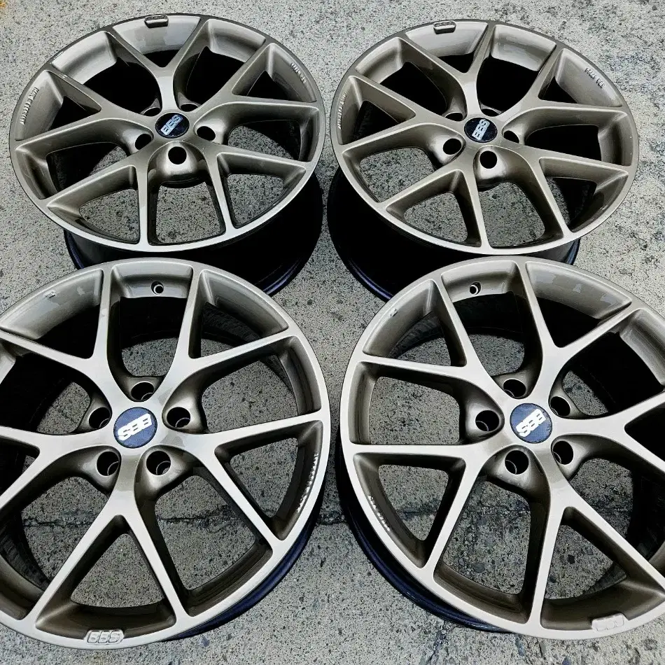 BBS SR 19인치 PCD 112 브론즈 휠 판매