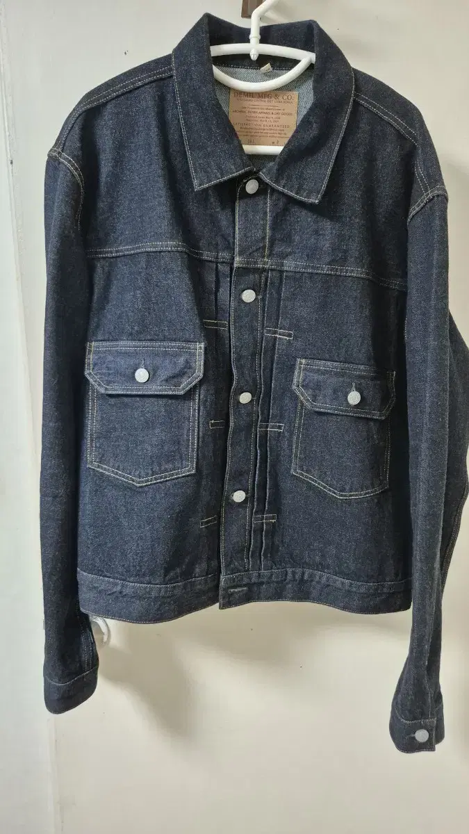 demil lot. 062 pioneer jacket indigo