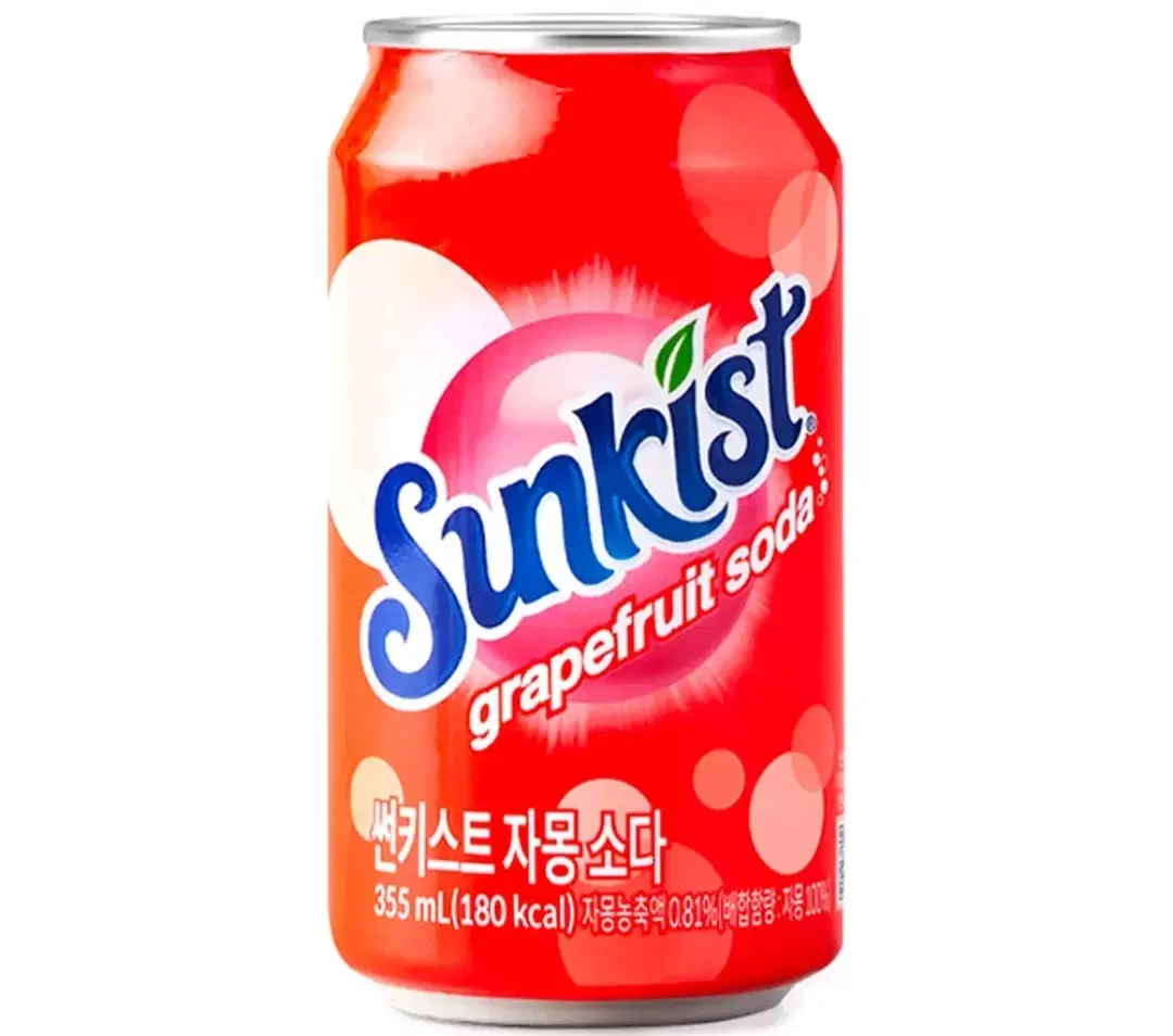 썬키스트 자몽소다 355ml 18개