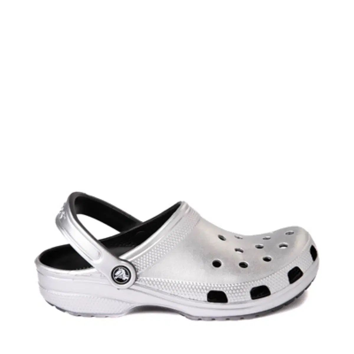 [CROCS] 크록스 클래식 메탈릭 클로그 실버 250 새상품