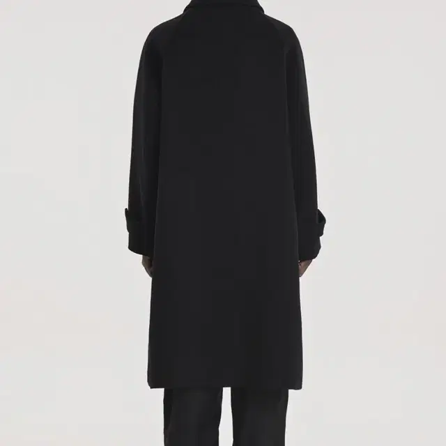 브라운야드 23F/W Balmacaan Coat (Black)