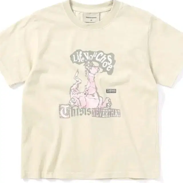 Old Dragon W Tee Ivory