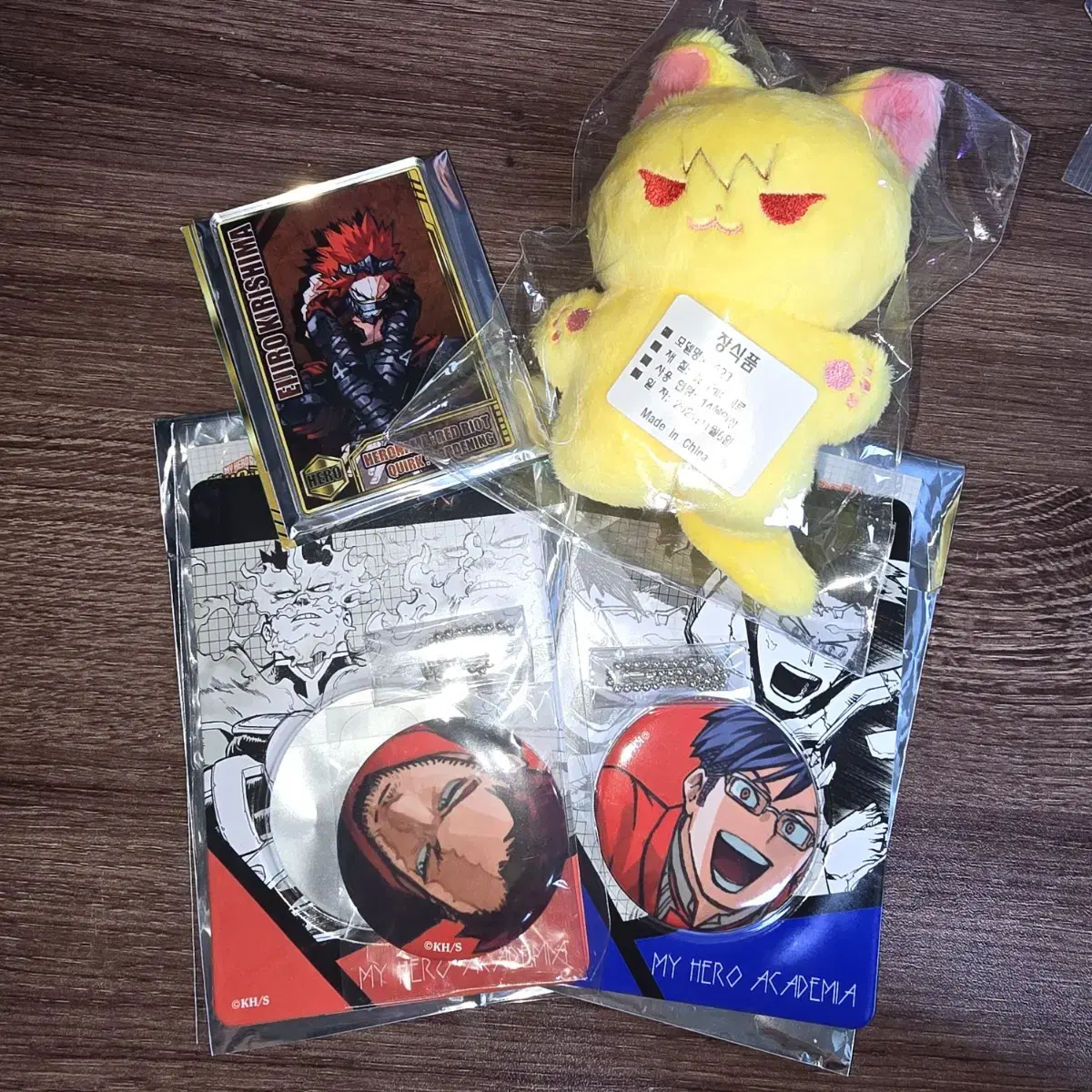 Hiroaka Jump Shop Goods / Bakugo Property Wolcugo / Kirishima Status