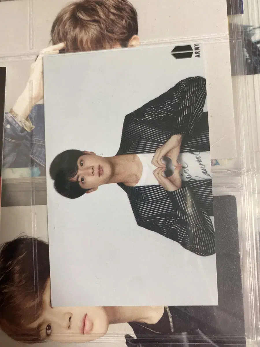 bangtan jin wingpakon amibus photocard