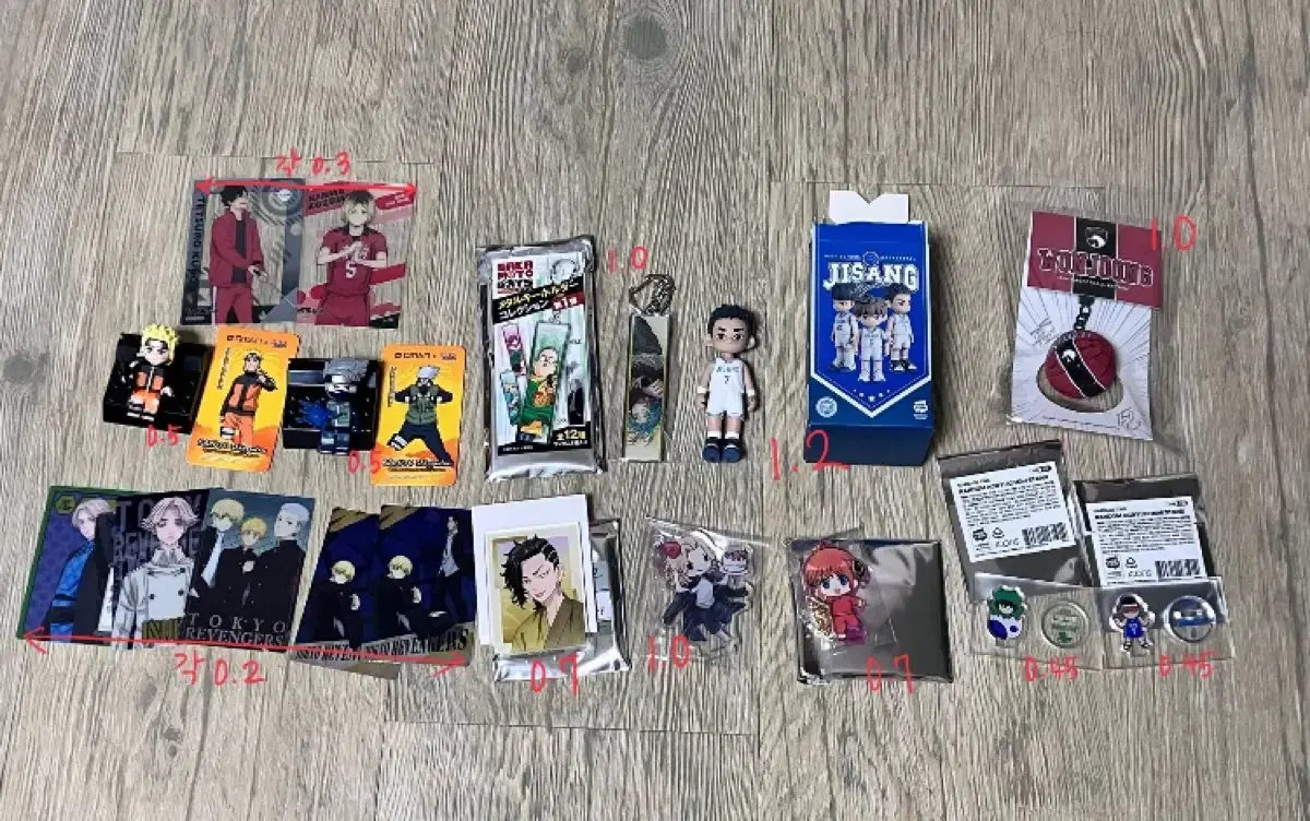 Garbage Time haikyuu Naruto Sakaday Toriben Gintama Merchandise WTS