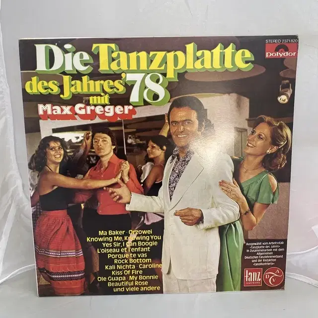 DIE TANZPLATTE LP / AA2877