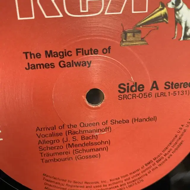 JAMES GALWAY LP / AA2898